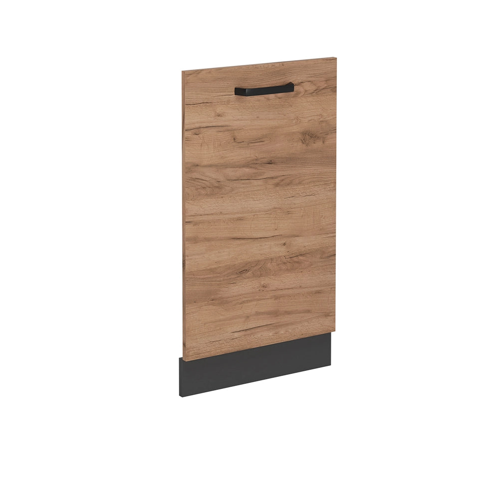 Pannello frontale R-Line Rovere dorato/Antracite 45 cm senza piano di lavoro Vicco