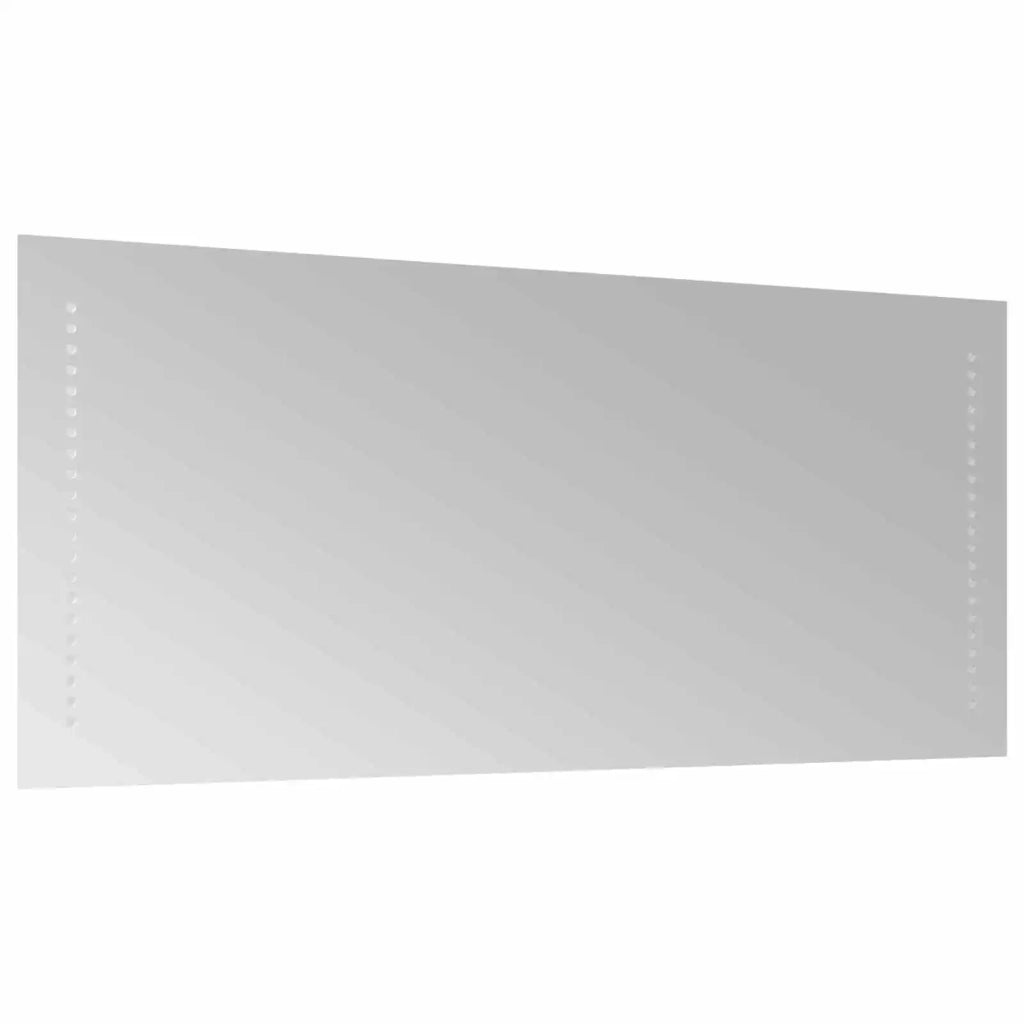 Specchio da bagno LED Trasparente 40 x 90 cm vetro temperato 42045781
