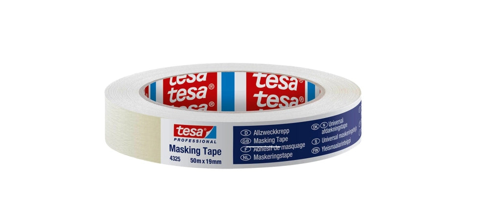 NASTRO PER MASCHERATURE PROFESSIONALE '4325' mm 19x50 mt - 16 pezzi- TESA