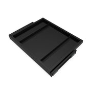 Kit di vassoio, 2 cestini organizzatori e telaio a scorrimento con chiusura ammortizzata per armadi, regolabile, modul..