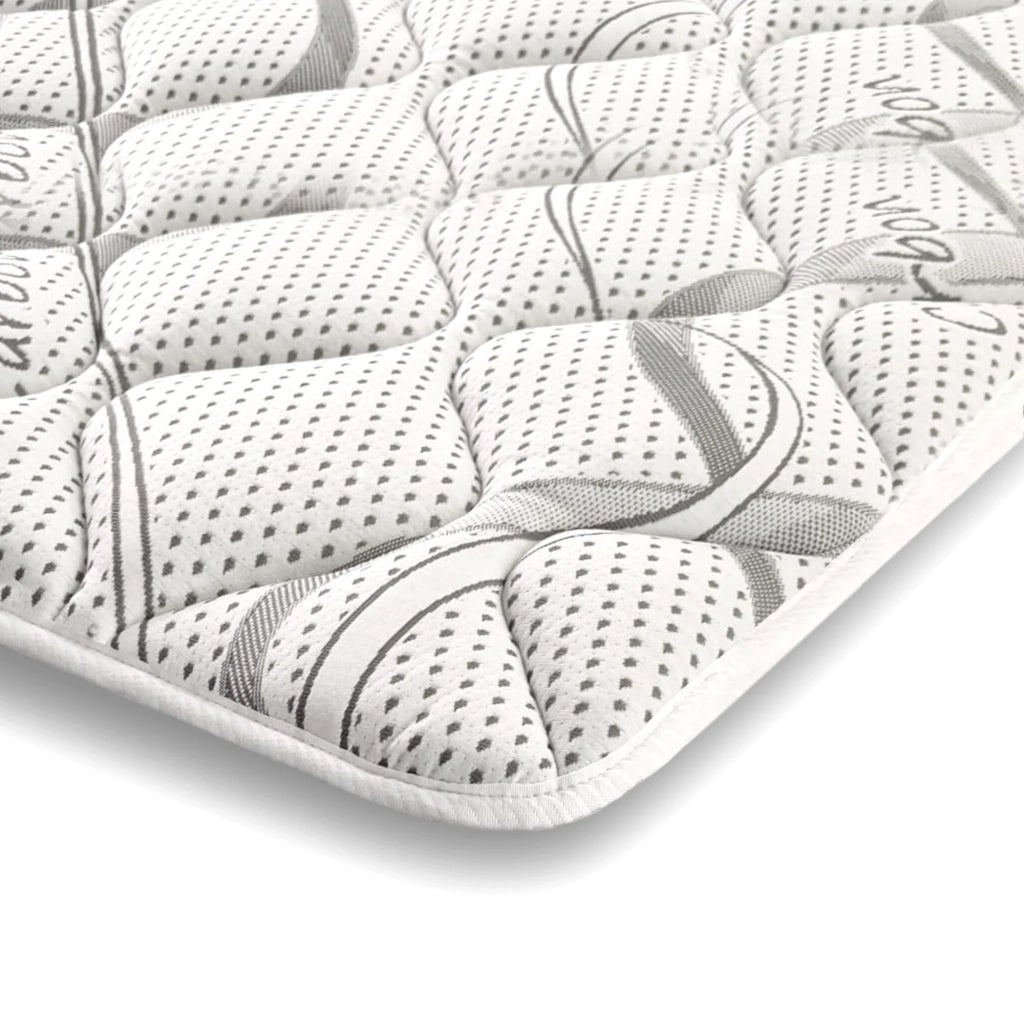 Topper King Size200X200 Traspirante Altezza 5 cm | Correttore Materasso con Proprietà Ergonomiche | Imbottitura in Ovatta Soft | Tessuto Anallergico e Antiacaro