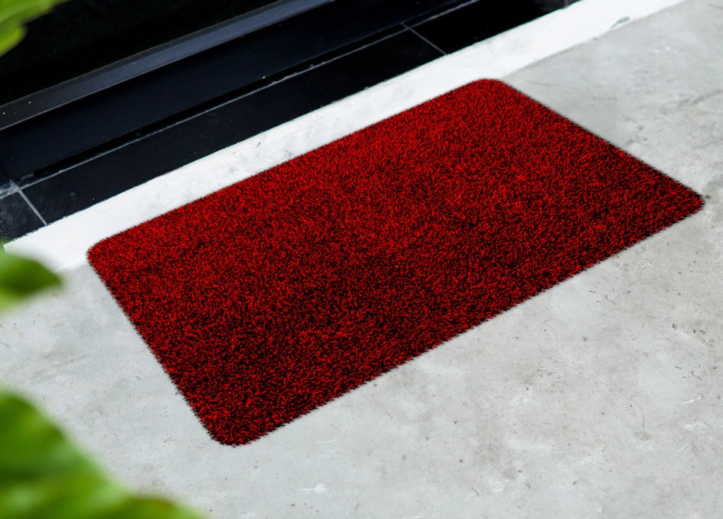 Zerbino Antiscivolo Entrata Ingresso Casa Esterno Asciugapassi Magic Clean - 45x70 - Rosso