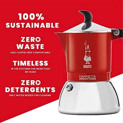 Bialetti FIAMMETTA IND. 4TZ ROSSA