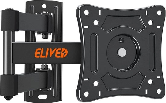 Monitor Muurbeugel per Parete per la maggior parte dei schermi da 14 a 30 pollici fino a 15 kg, Max. VESA 100 x 100 mm, TV Muurbeugel per TV LED, LCD, OLED Flat/Curved