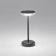LAMPADA DA TAVOLO A LED RICARICABILE GRIGIO SCURO LUCE CALDA 3000K SOAP PERENZ