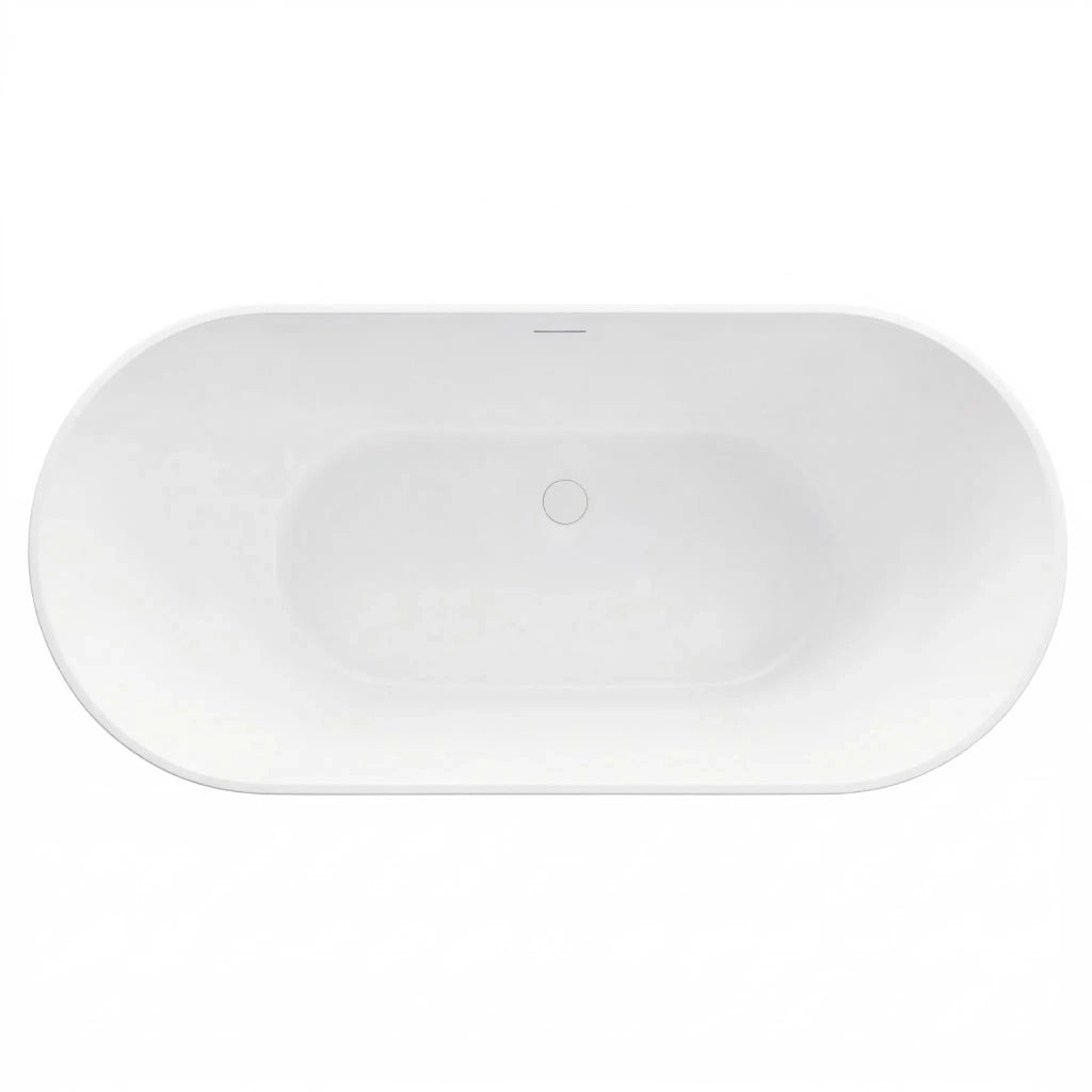 Vasca Bagno Da Terra Rea Ferrano 160 Copritappo nero
