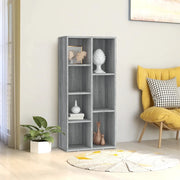 Libreria Grigio Sonoma 50x25x106 cm 815445