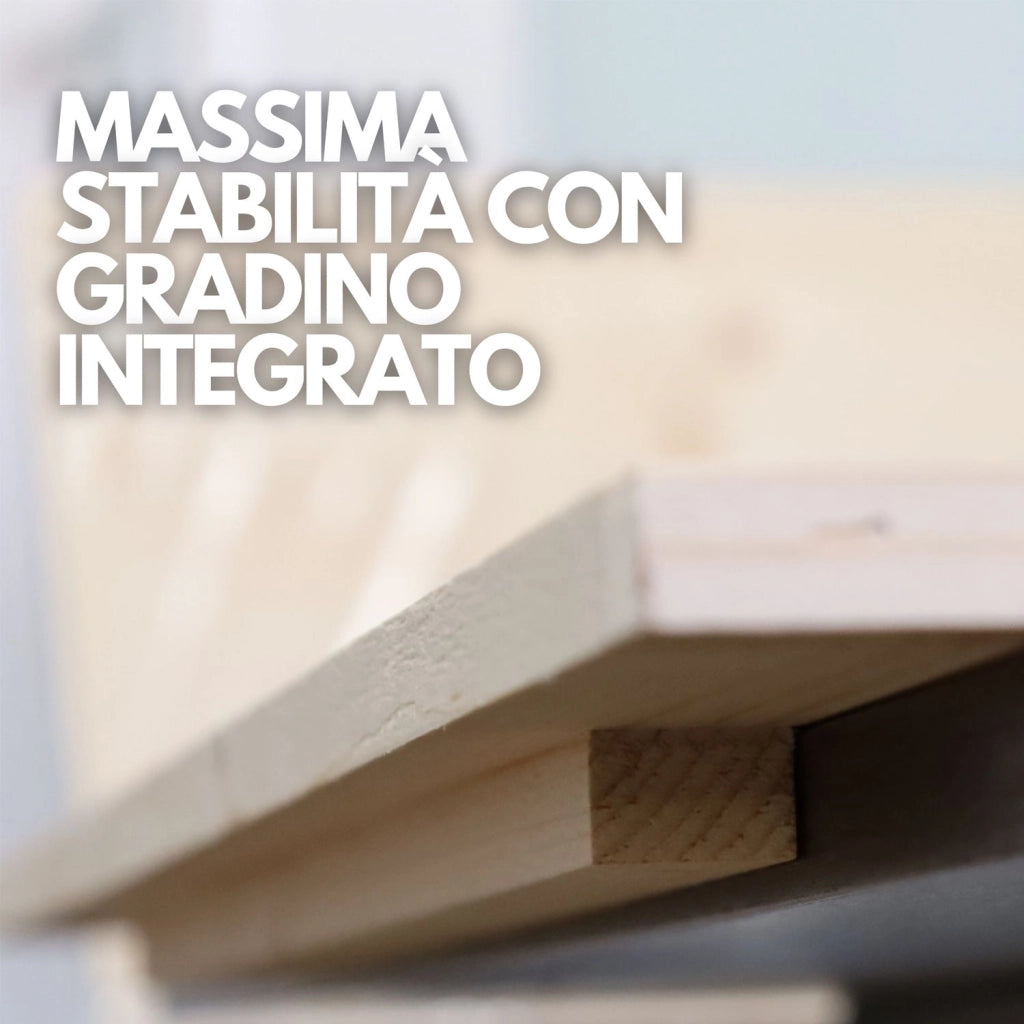 Spianatoia in Legno di Betulla Naturale Asse per Pasta Impastare e Stendere, Tagliere, Spessore 9mm SPIANATOIA  65X40 cm