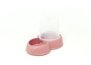 Dispenser Cibo/Acqua 1,6L Per Animali Modello 700084 Colore Rosa