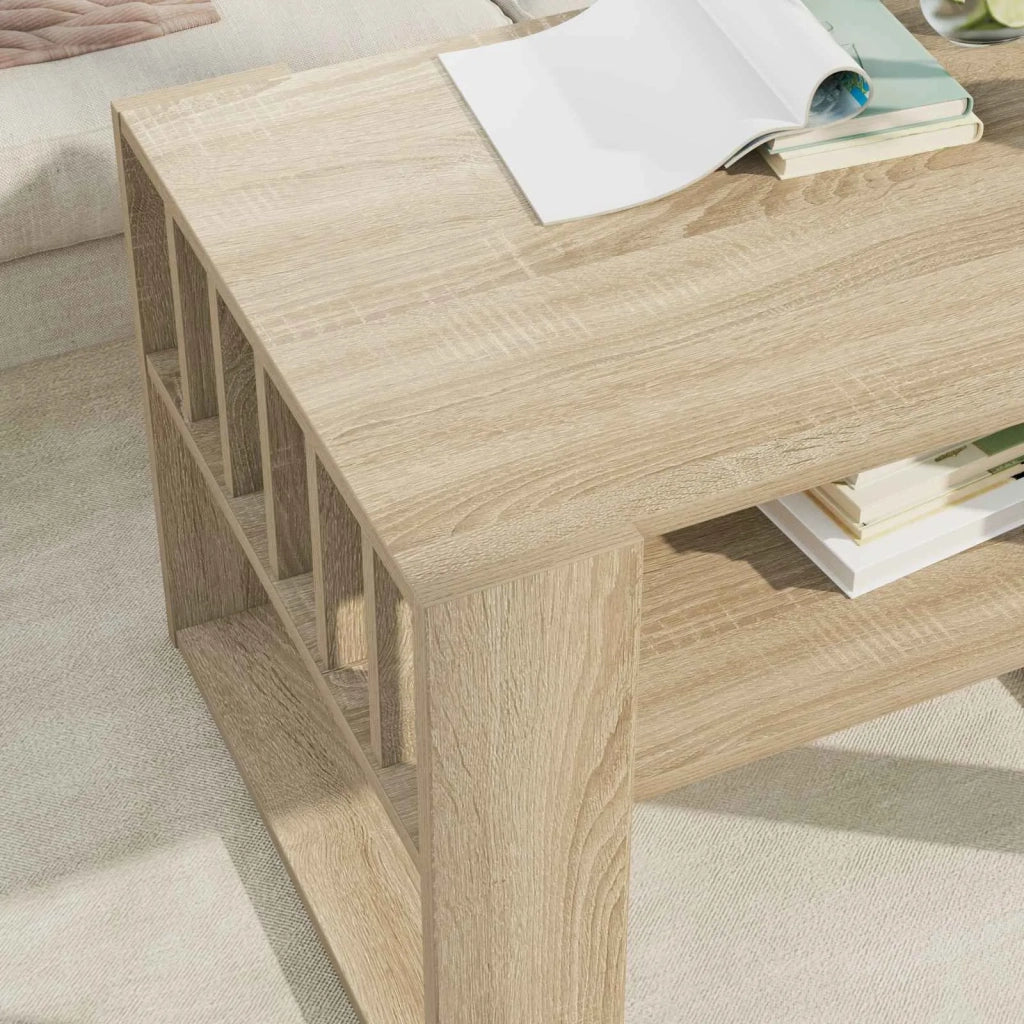 Tavolino da salotto Rovere Sonoma 66 x 49,5 x 45 cm
