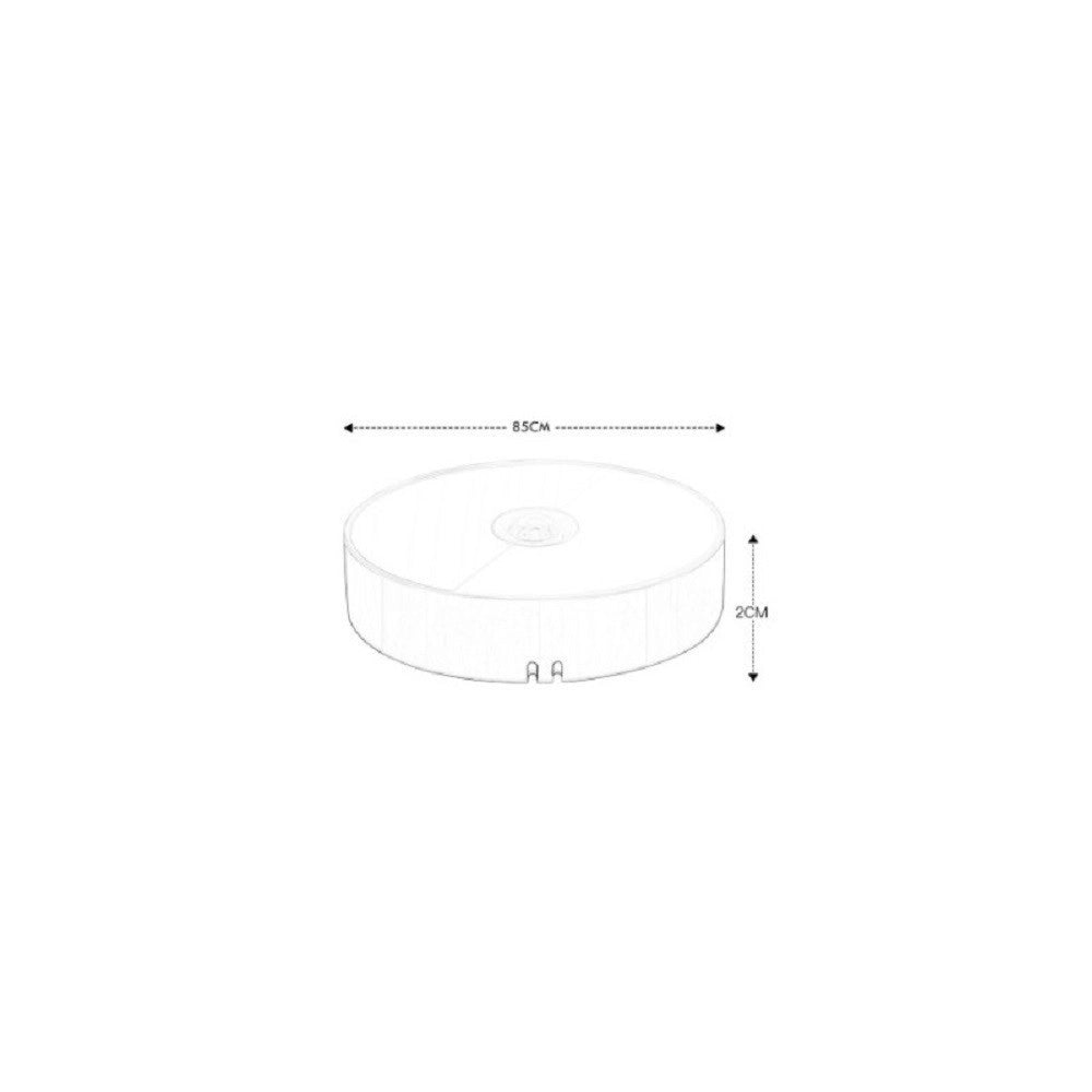Trade Shop - Lampada 6 Led 6 W Sensore Crepuscolare Luce Ricaricabile Usb Luce 6500k 4000k -