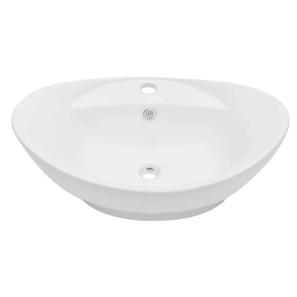 vidaXL Set Mobili da Bagno 2 pz Ceramica Rovere
