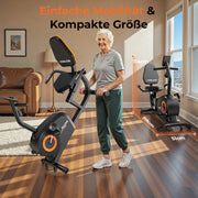 Cicloergometro YOSUDA ¨C zephmum ¨C 16 livelli, freno magnetico, 160kg, LCD