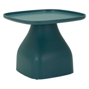 Midelt, Tavolino da Salotto Adatto per Indoor/outdoor Angoli Arrotondati, 48x48x38h cm blu