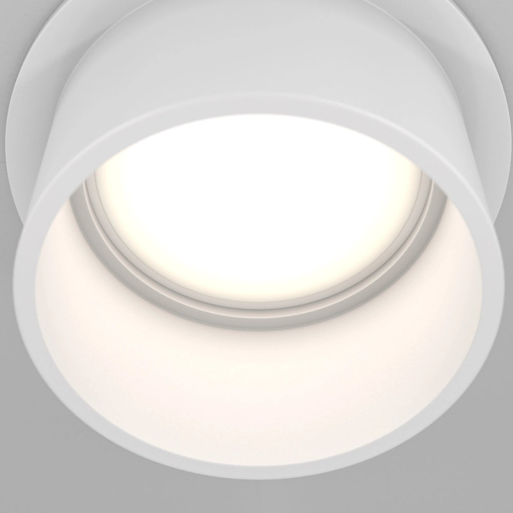 Maytoni Reif DL050-01W faretto incasso bianco GU10 tondo