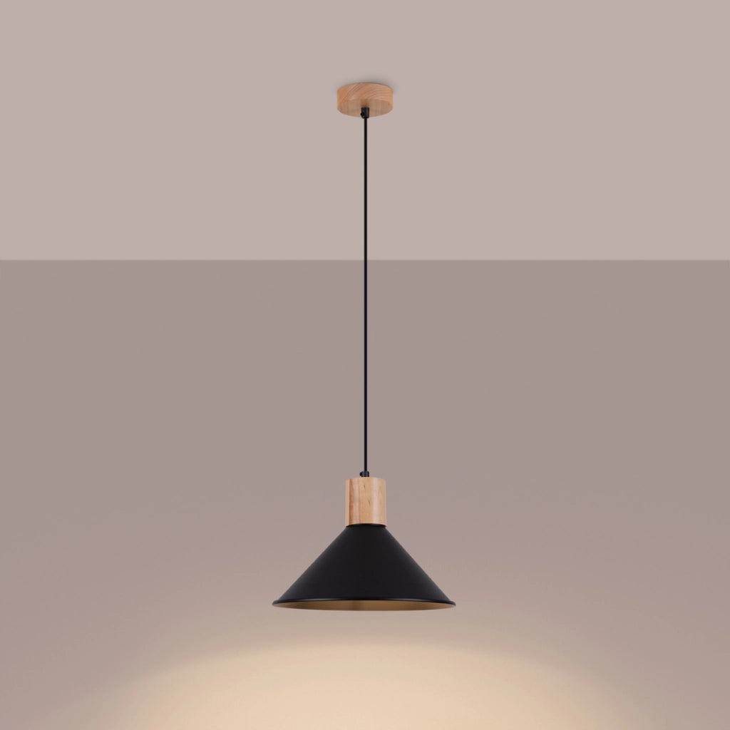 Lampada a sospensione JAGA nero