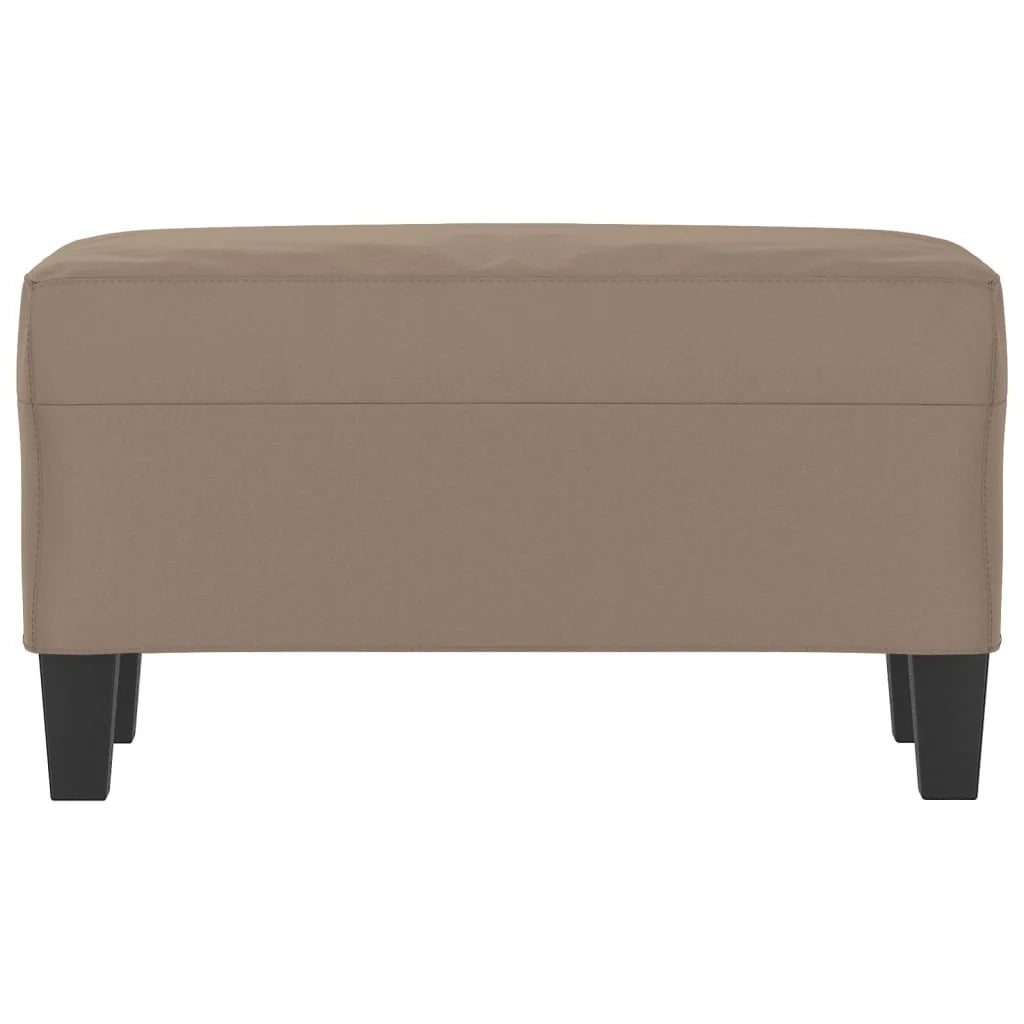 Panca 70 x 35 x 41 cm tessuto in microfibra color tortora 02_0010558