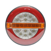Luce freno posteriore rotonda LED 12V/24V universale 140x40mm Breckner Germany