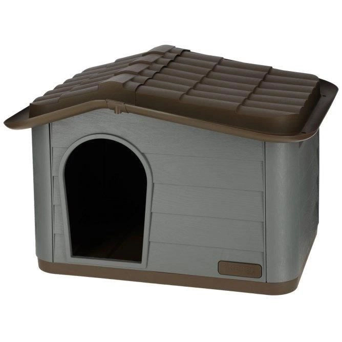 Casetta per gatti - KERBL - PAOLA Eco XL - 75 x 59 x 55 cm - Interno/esterno