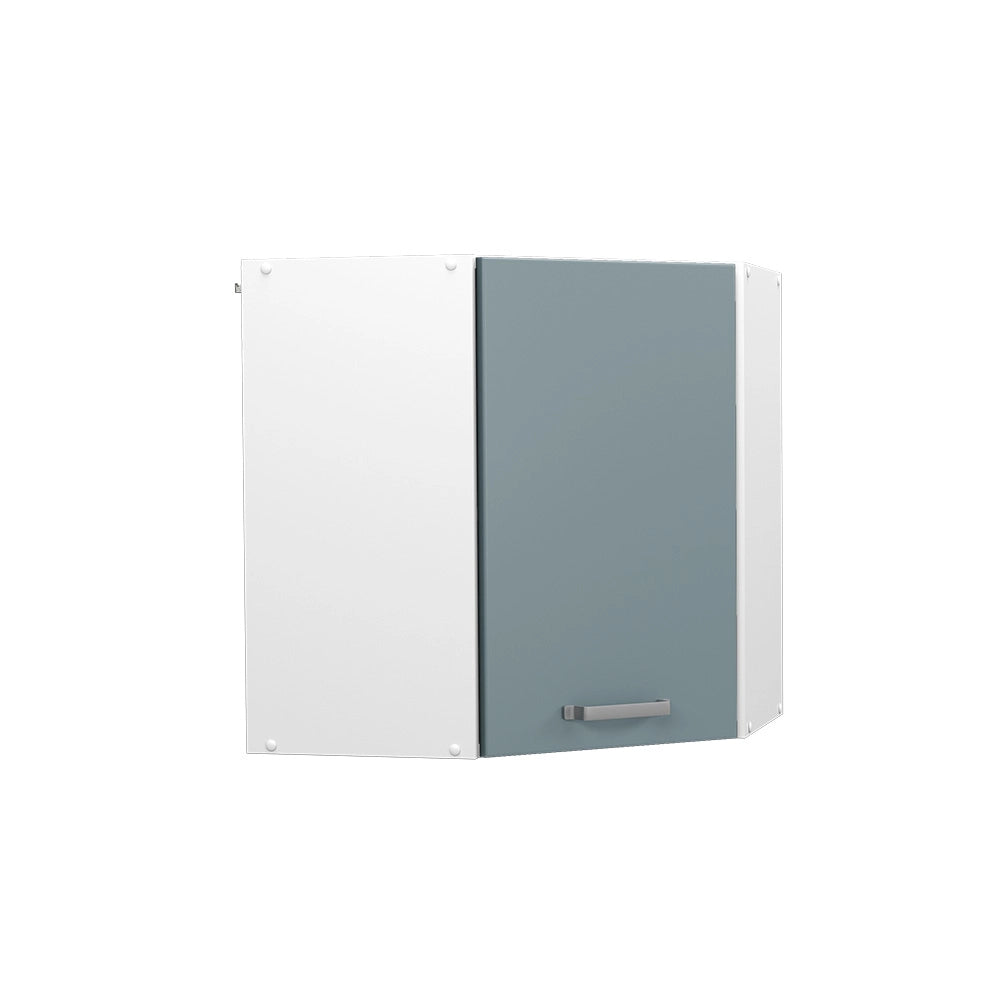 Vicco Mobile angolare da cucina Grigio-blu 57 cm