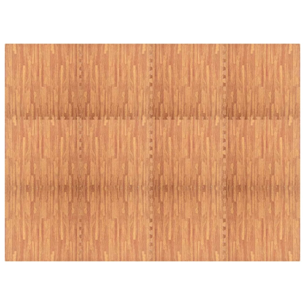 Tappetino per piscina 12 pz legno 4,32 ㎡ Schiuma EVA 3433275