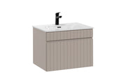 Set mobili bagno 60 cm con lavabo per mobile SKY Iconic Cashmere 60 cm
