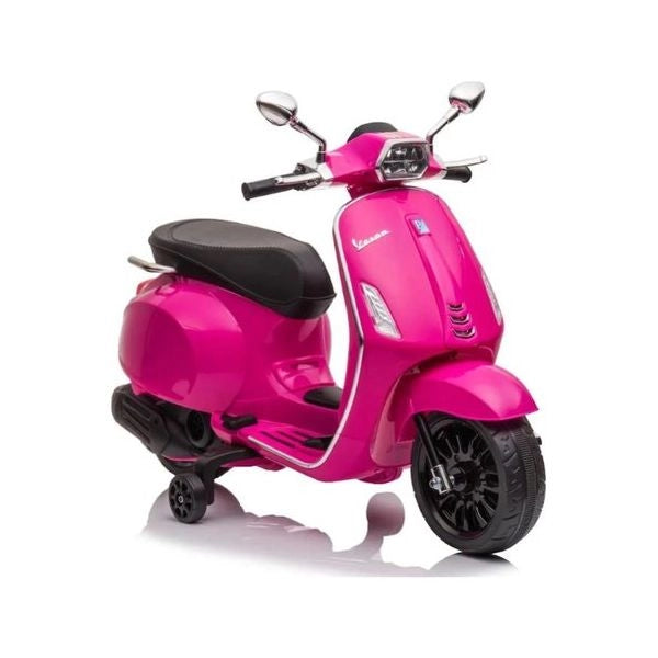 Moto elettrica biemme by bcs 1049 rs vespa piaggio 12v rosa