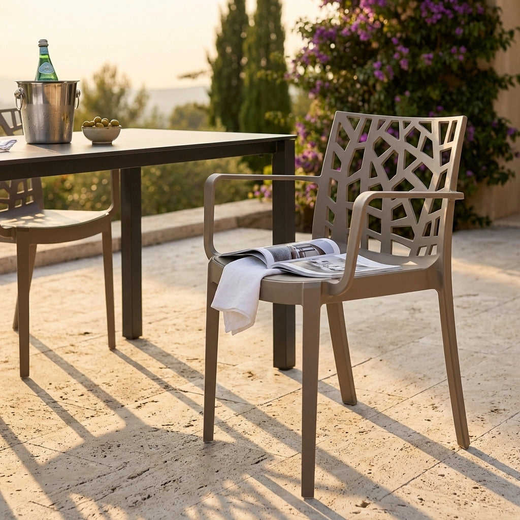 Poltrona da Giardino in Polipropilene cm 55x58x82 - MATRIX