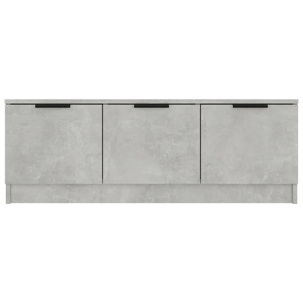 Mobile TV multimediale mensola TV credenza mobile TV sala da pranzo soggiorno camera da letto 102 x 35 x 36,5 cm legno ingegnerizzato grigio 02_0025564