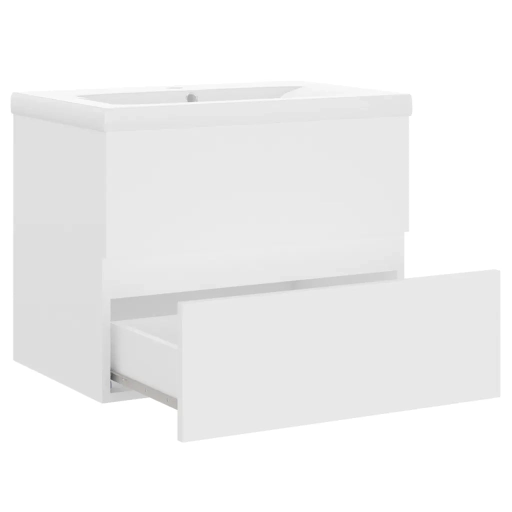 Mobile con Lavabo Integrato Bianco in Legno Multistratocod mxl 96740