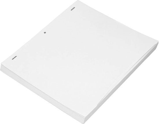 Papello animato 200 fogli - Trasparente/Semi-trasparente - Perforato - Carta schizzi multifunzionale - Per disegnare/Architettura - Tracciamento preciso - Carta per disegno