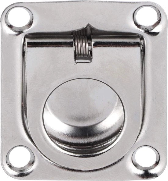 Anello di sollevamento per ponte montato a incasso - Maniglia per apertura di copertura di nave con anello di apertura per fiancata.