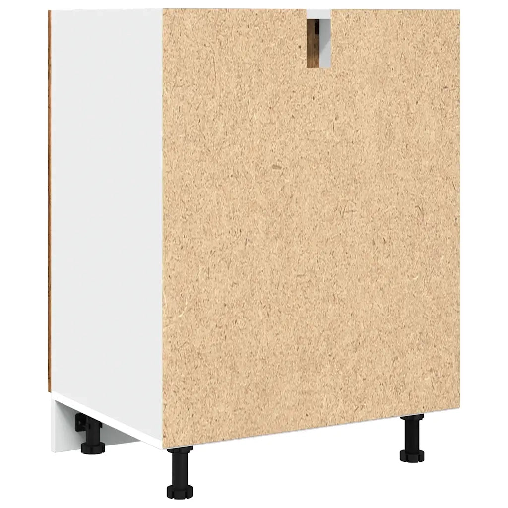 Armadio Inferiore “Lyon” Legno Antico 60x46x81,5 cm 856074
