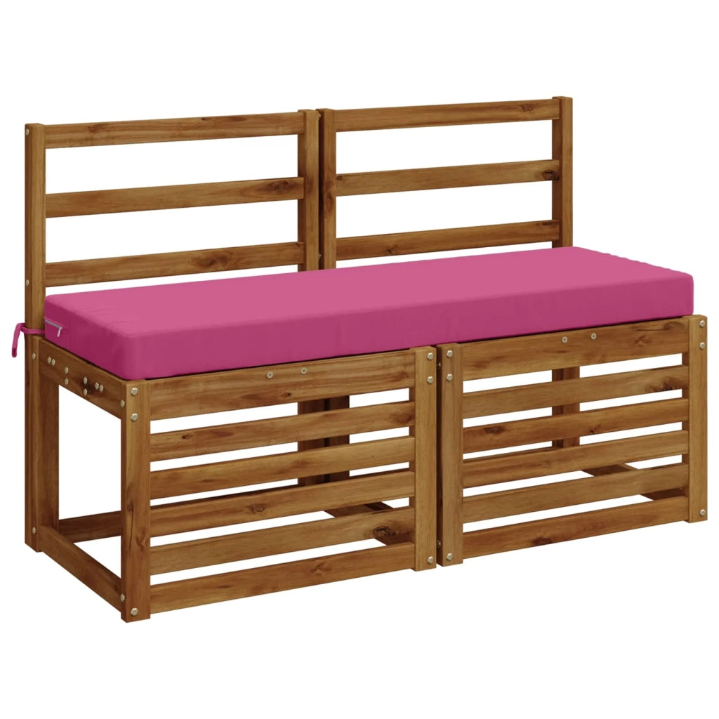 Cuscino per panchina SOEST 100% Poliestere Rosa 110 x 40 x 8 cm 949708