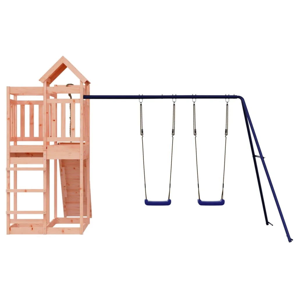 Area giochi da esterno 361 x 282 x 238 cm legno massello di abete Douglas 02_0005035
