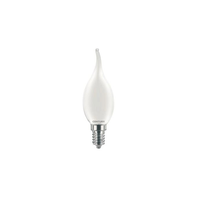 Century Lampadina Led Saten Fiamma E14 4W 470lm 3000k