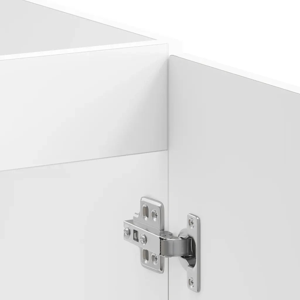 Mobile base lavello Porto Bianco Lucido 80x46x81,5cm Truciolato 853929