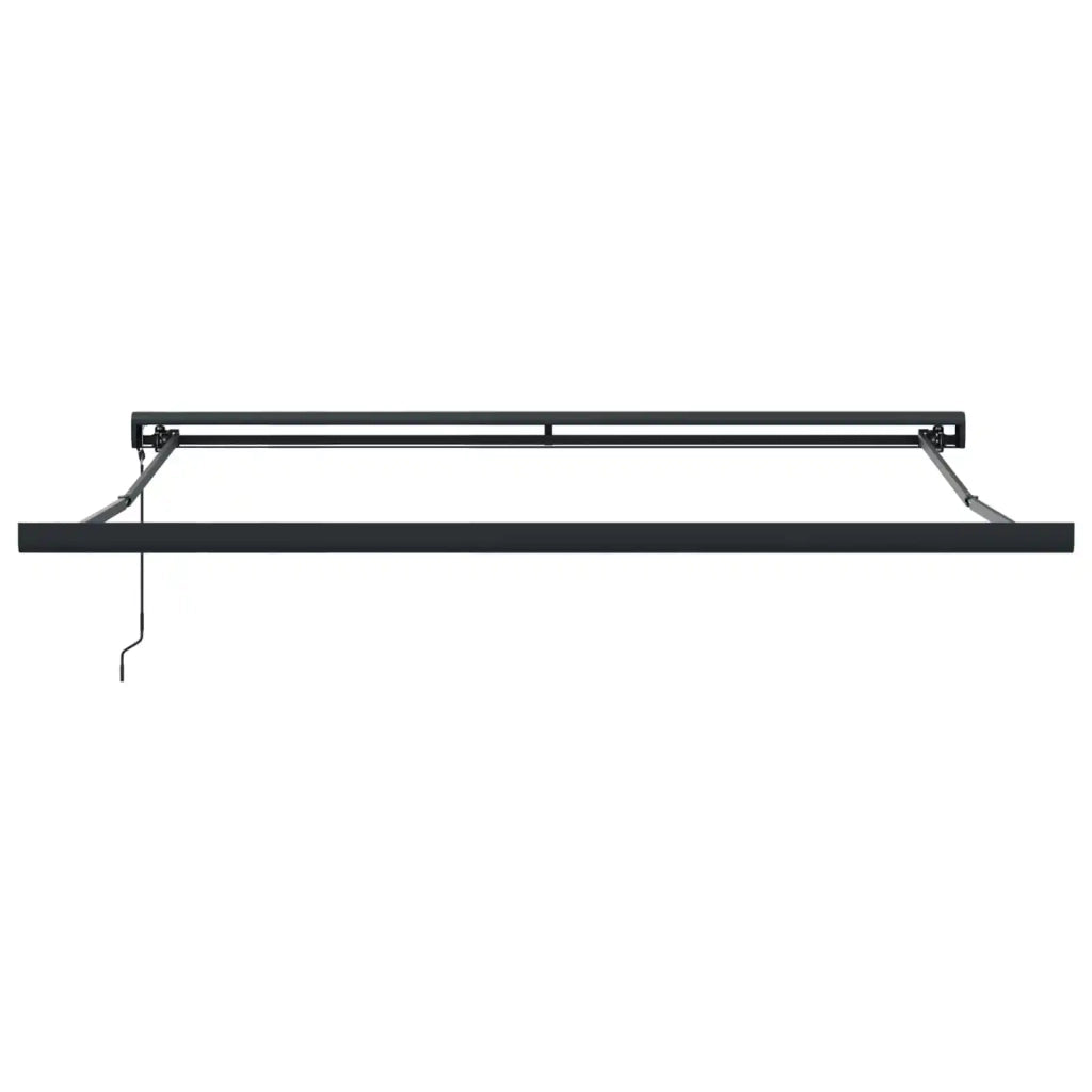 Tenda da Sole Nero 350 x 250 x 165 cm Poliestere e Alluminio 3330336