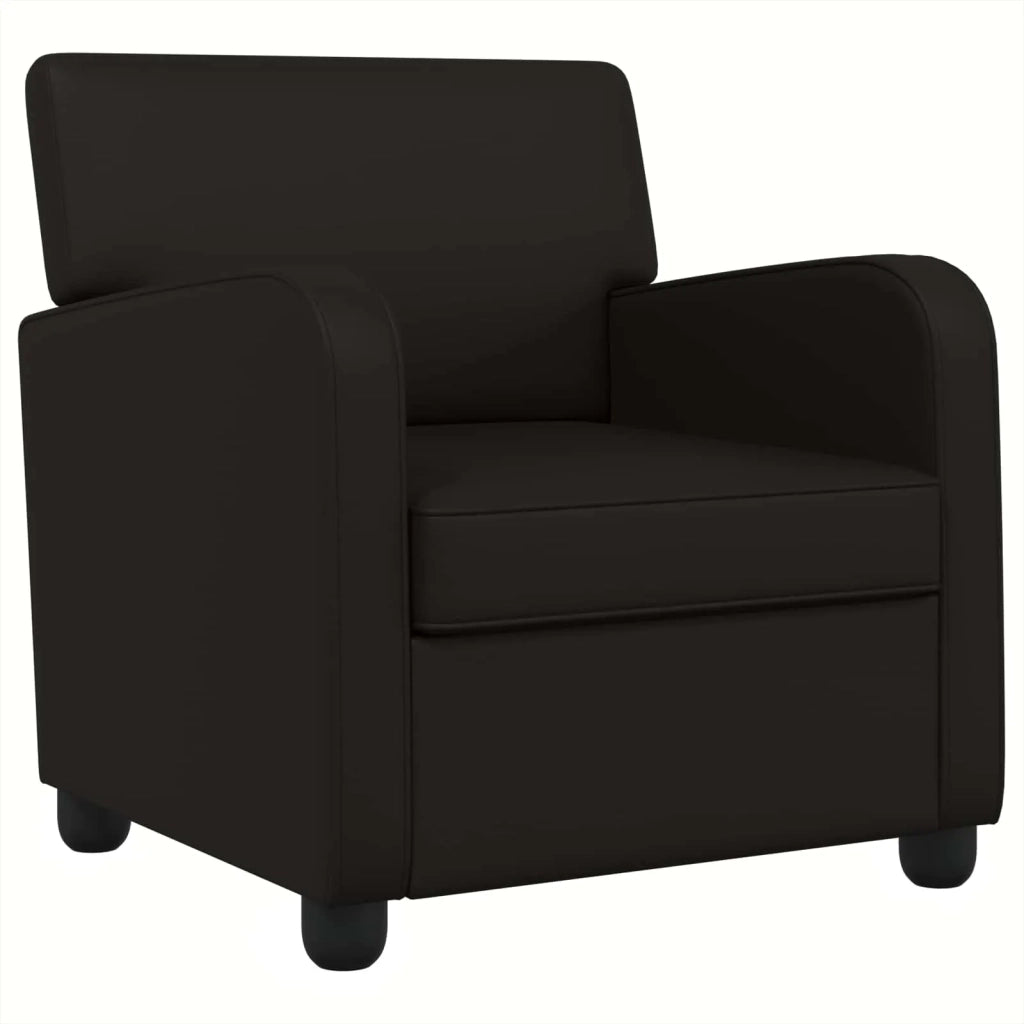 Poltrona Nero Similpelle 42043433