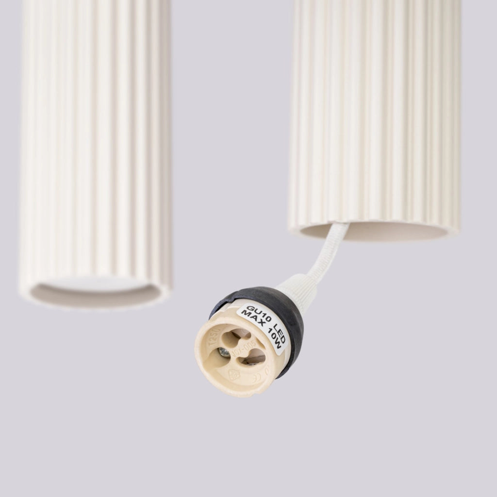 Lampada a sospensione KARBON 4L beige