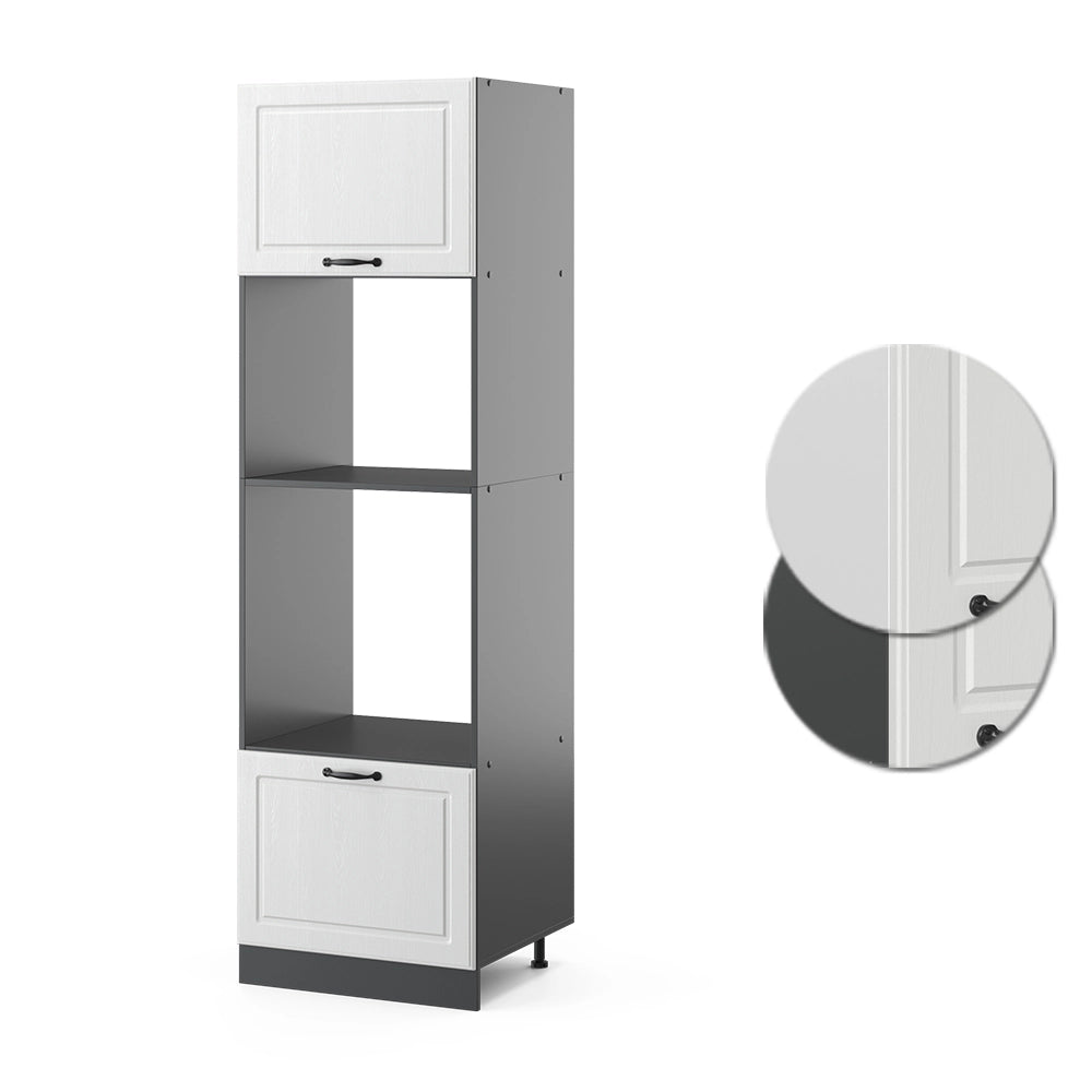 Vicco Set mobili bagno Bianco casa di campagna 60 cm