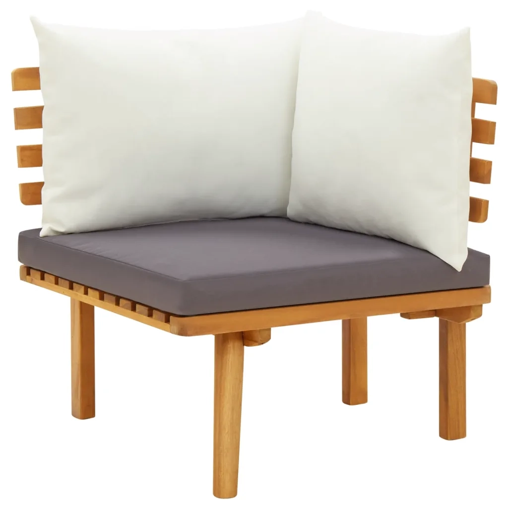 Set Divani da Giardino 8 pz con Cuscini in Massello di Acacia cod mxl 41917