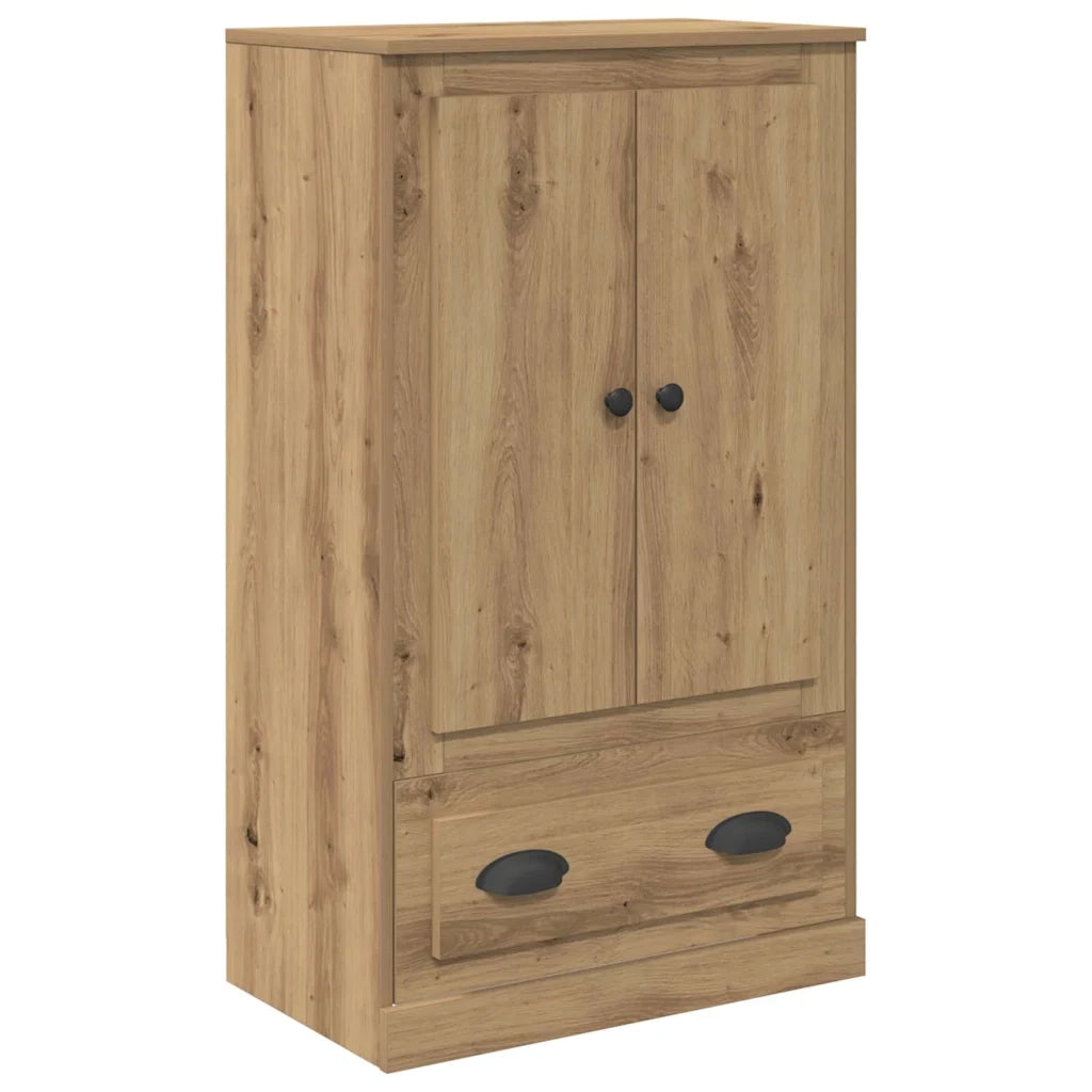 Credenza | Madia | Buffet da pranzo | Armadio da pranzo con cassetto Rovere artigianale 60 x 35,5 x 103,5 cm