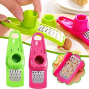 Grattugiatore di Gambero Rosso e Aglio - Chopper a Mano con Lame - Accessori per Aglio Crudo - Utensili da Cucina Aglio Grattugiato