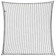Rete di protezione per rimorchio ancoraggio per carichi portapacchi con corda elastica 3 x 3 m PP nero 02_0042198