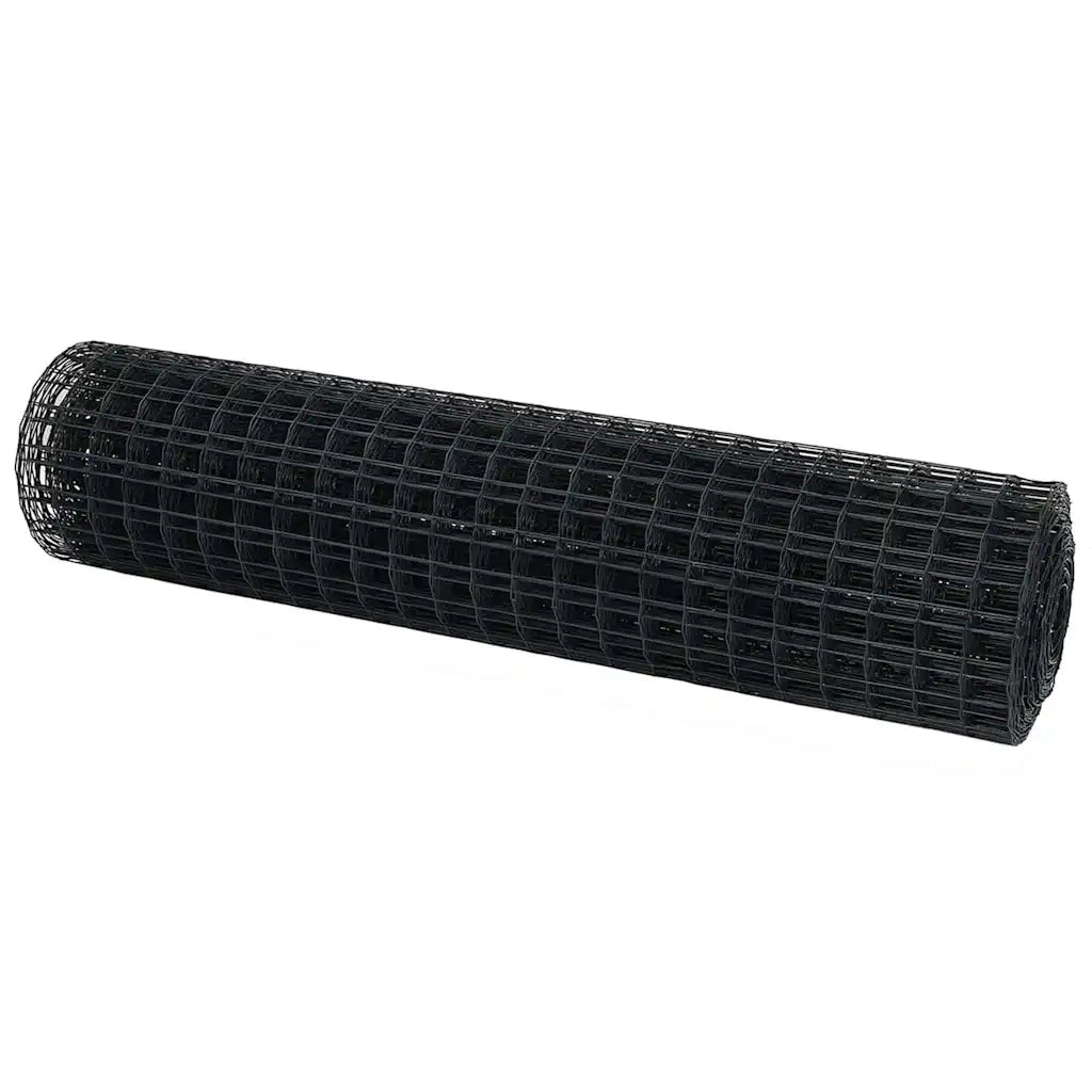Recinzione Euro Grigio 1,2 x 10 m Ferro rivestito in PVC 42004478