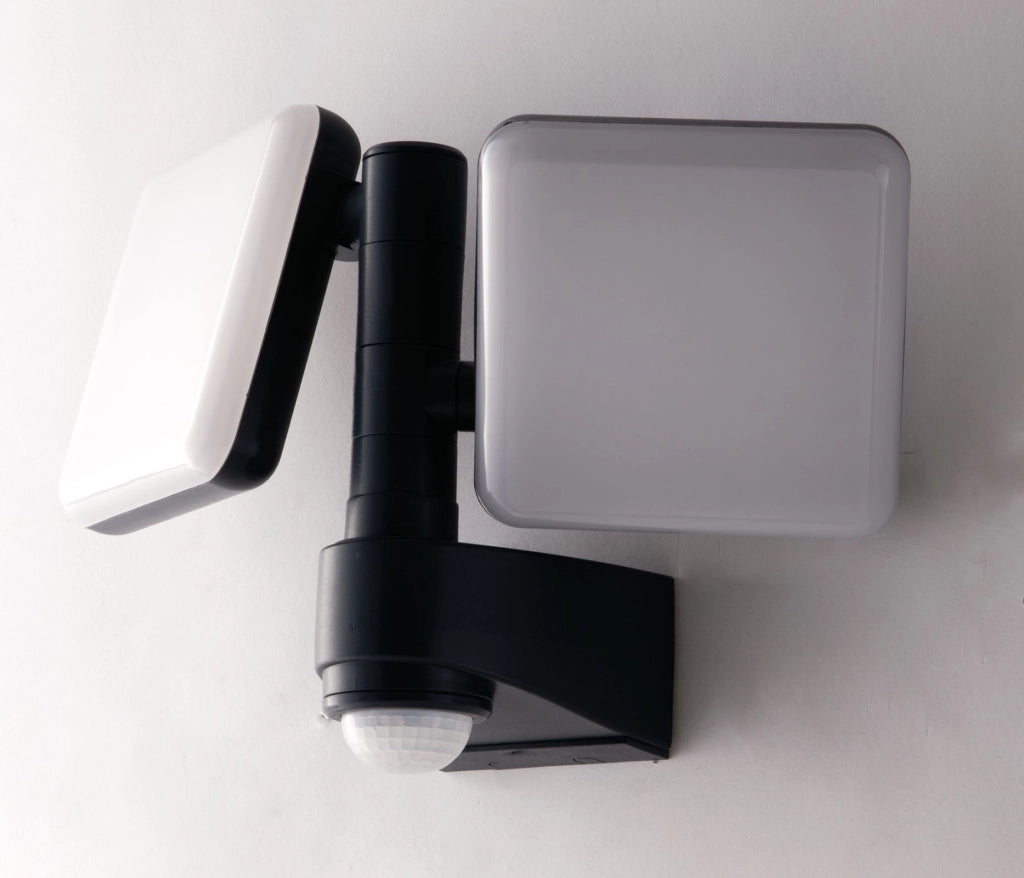 PROIETTORE LED SAT ANTRACITE 20W 2400LM 4000K CON SENSORE  DI MOVIMENTO IP54 33X13,35X23CM