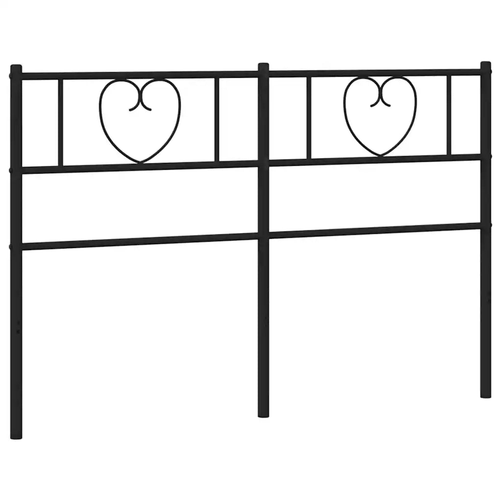 Testiera di Ricambio in Metallo Nero 135 cm 355495
