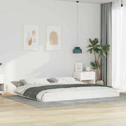 Struttura del letto Bianco 200 x 210 cm Pino massello