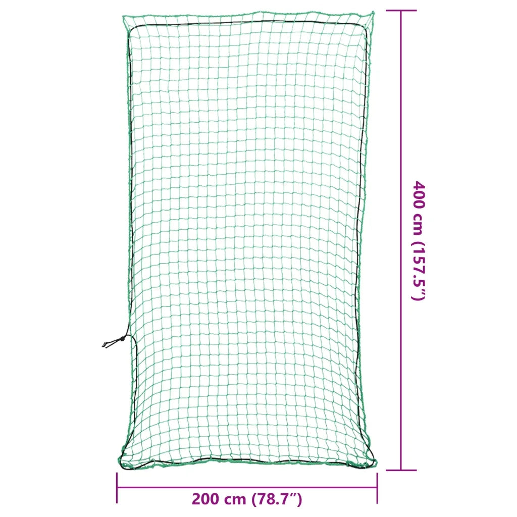 Rete per Rimorchio con Corda Elastica Verde 4x2 m in PP CFW5618599